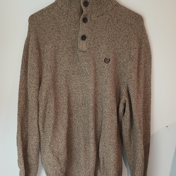 Chaps Other - Chaps Men's Turtleneck Sweater in Tan